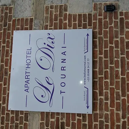 Le Dix Apart Otel Tournai
